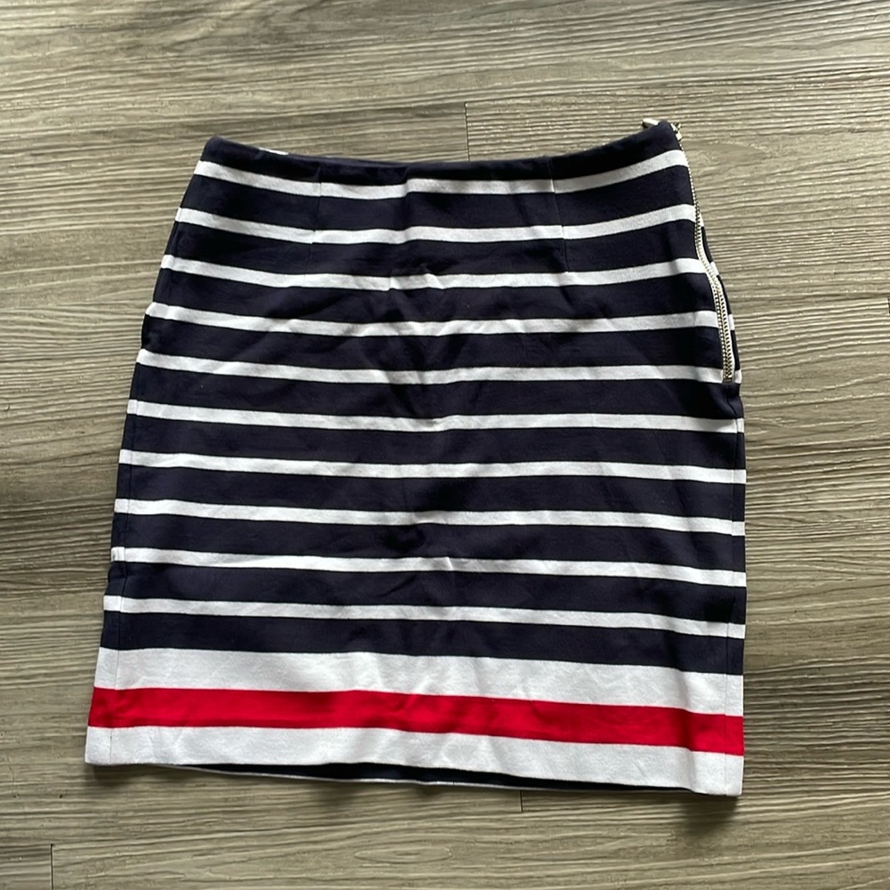 Banana Republic Striped Mini Skirt
